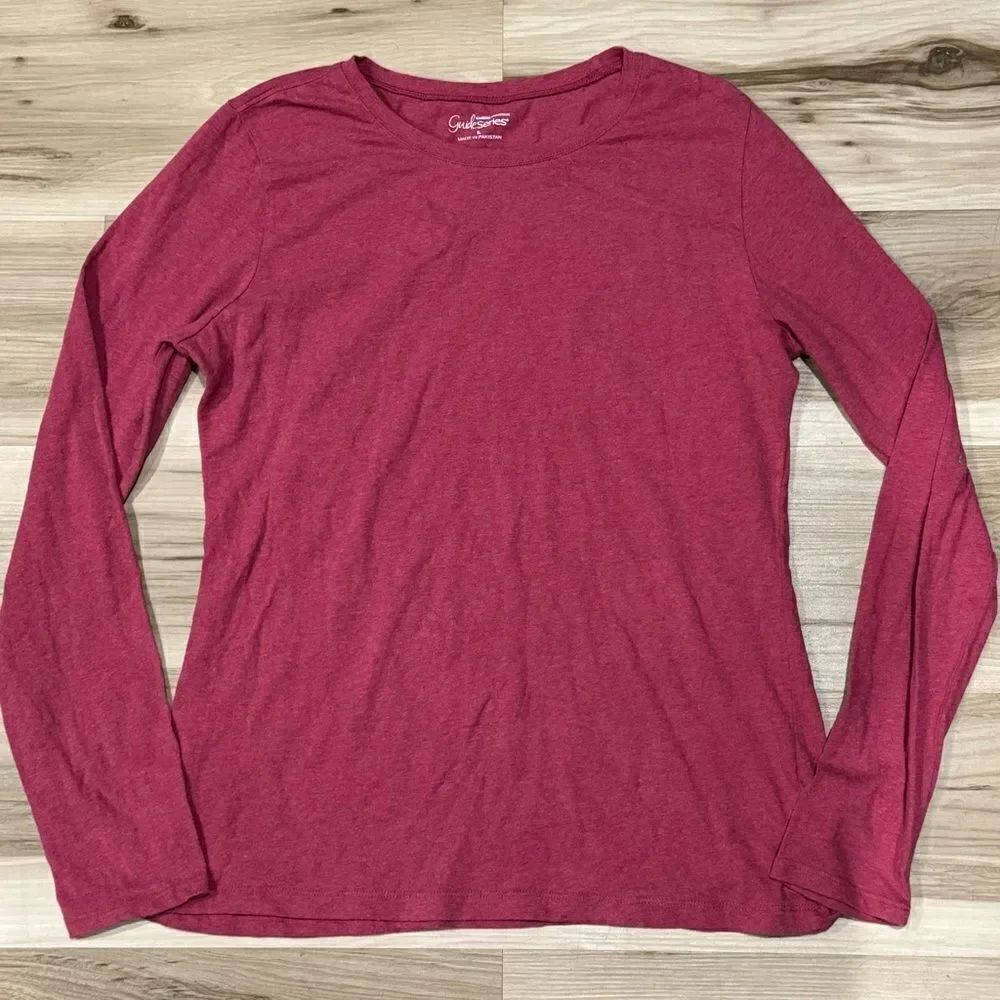 Gander Mountain Guide Series Red Long Sleeve Shirt Women’s Large